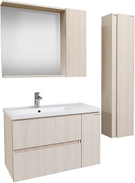 Grossman Зеркальный шкаф Юнит 80 кадена лайт – фотография-3